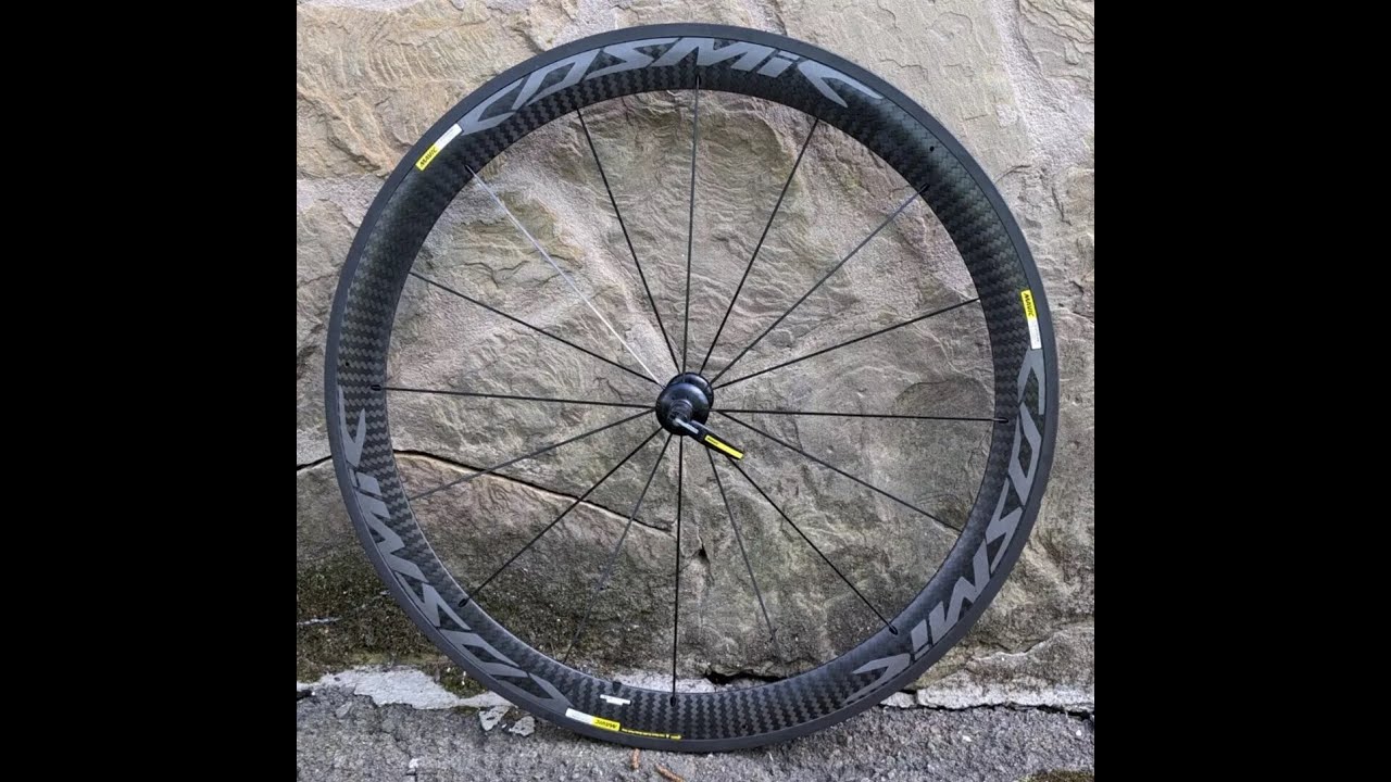 MAVIC COSMIC PRO CARBON Exalith - Front wheel. 700C. Rim Brake