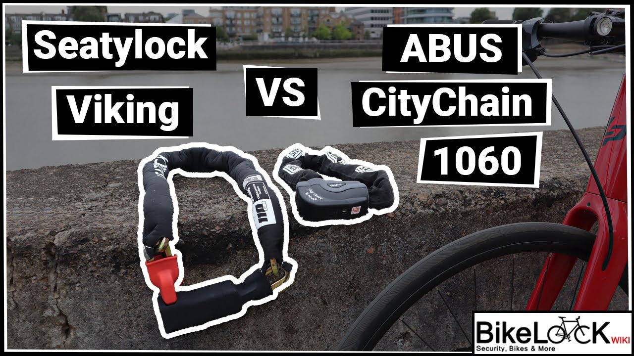 Seatylock Viking vs ABUS Granit CityChain X-Plus 1060 Review