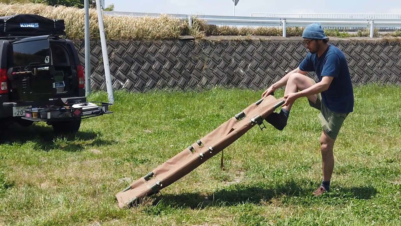 これでもアウトドアベッドです。 Milspecot TCOT G700C ミルスペック