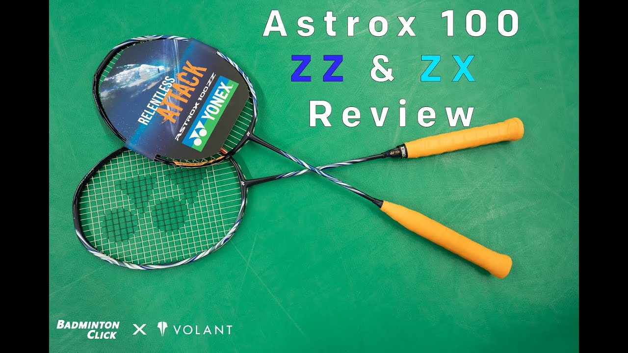 Yonex Astrox 100 first look! ZZ and ZX - YouTube