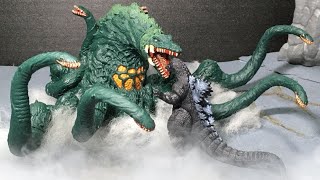 ビオランテ ソフビが改造で巨大化！？レビュー◇Godzilla vs biollante