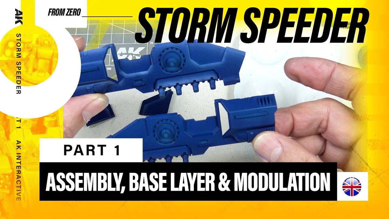 ADVANCED MODELING ON A WARGAME SPACESHIP - STORM SPEEDER | PART 1