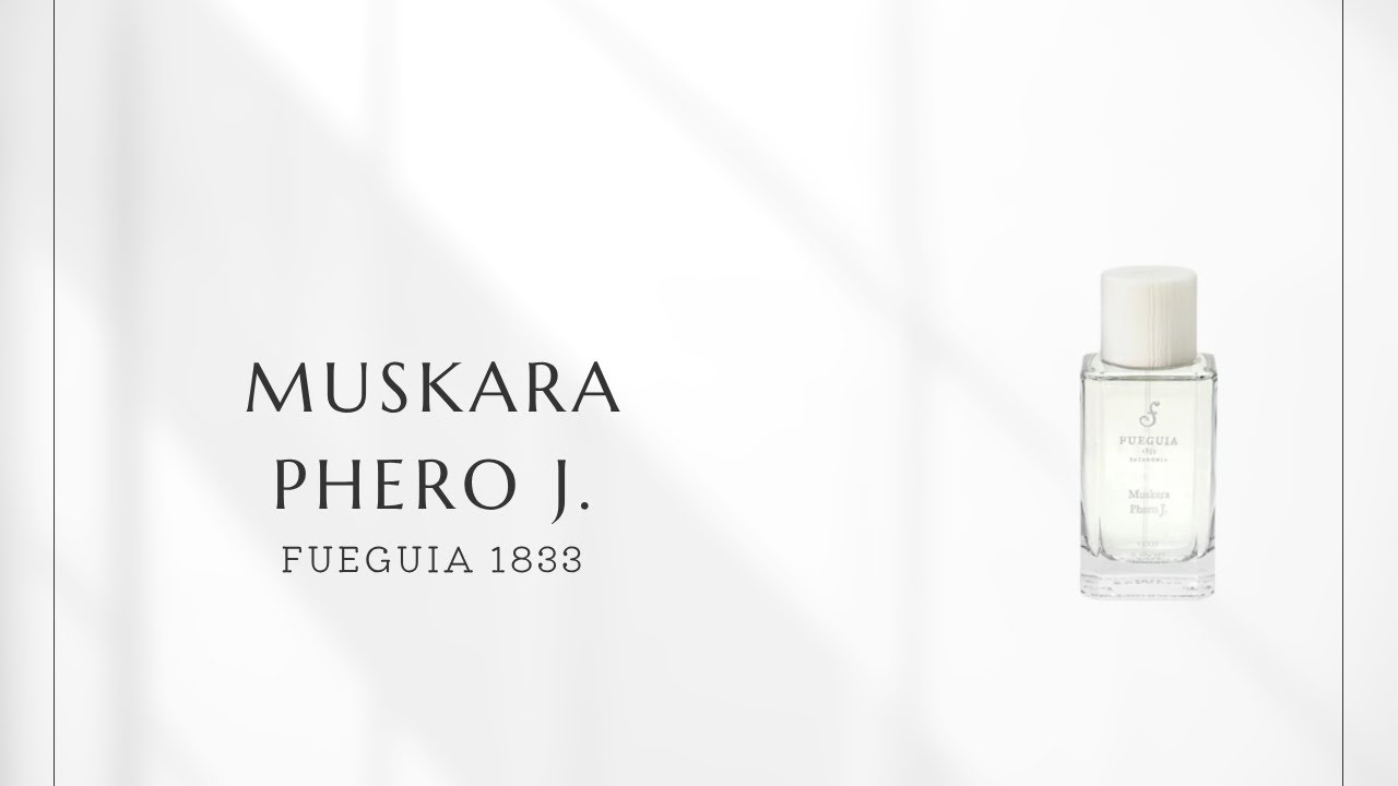 No. 72] Fueguia 1833 Muskara Phero J | Why does a perfume without