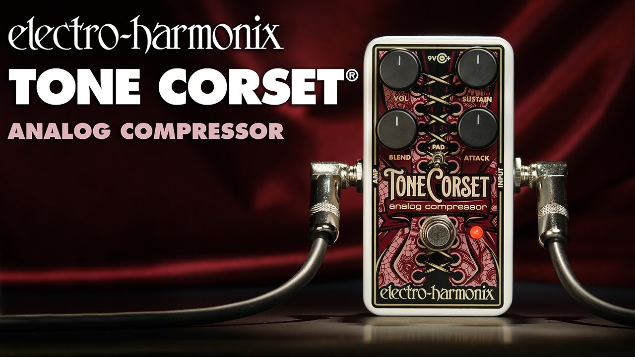 コンプレッサー】electro-harmonix “Tone Corset”発売。創設者マイク