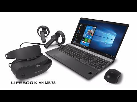 最新の富士通製Windows Mixed Reality Headset + Motion Controllersが