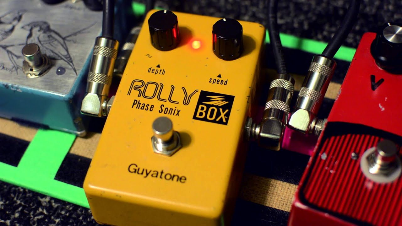 Guyatone PS-101 Rolly Box Super Phase Sonix - YouTube