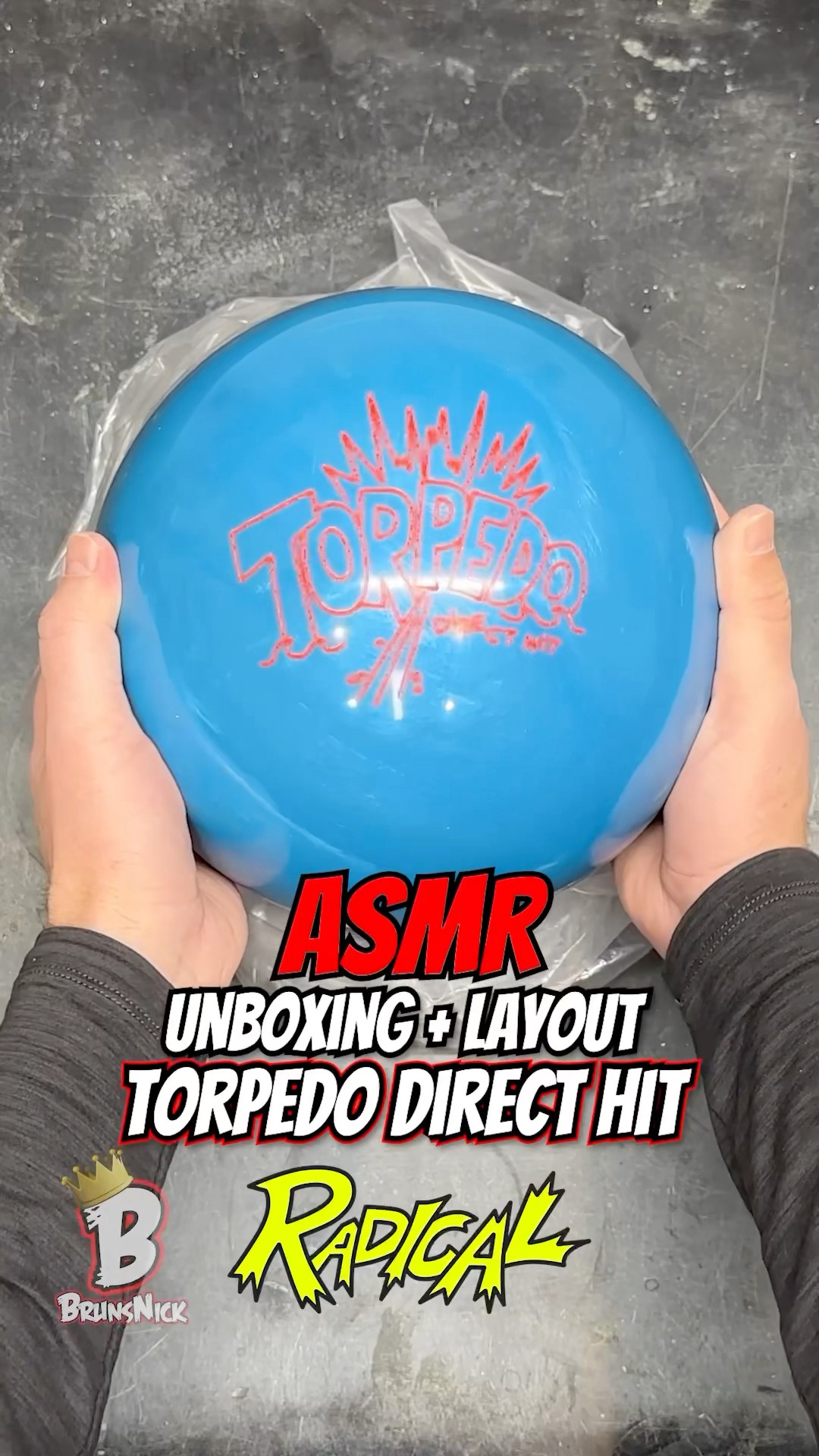 RADICAL TORPEDO DIRECT HIT❗️Unboxing & Layout ASMR #Bowling