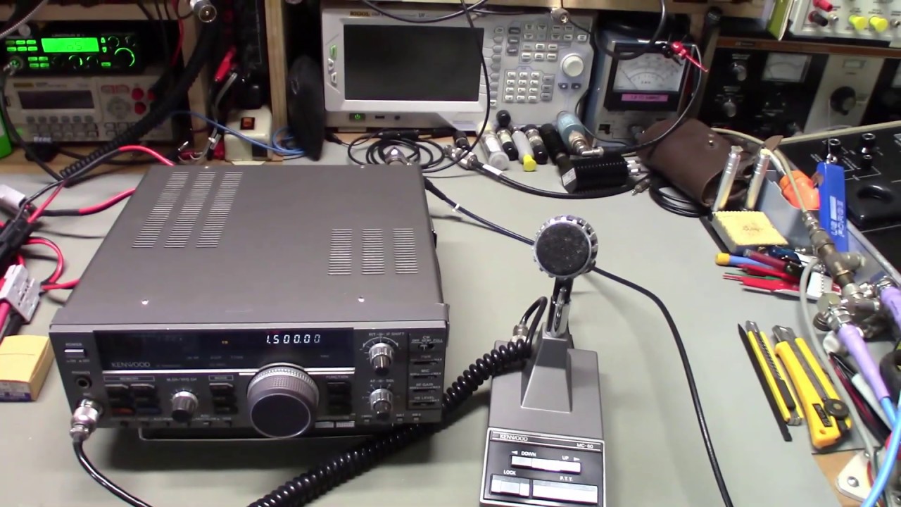Kenwood TS-140S HF Transceiver no receive / transmit repair. - YouTube