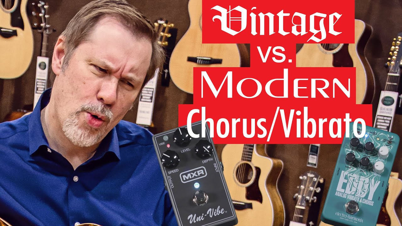 Electro Harmonix EDDY Vibrato Chorus 【字幕入り】 - YouTube