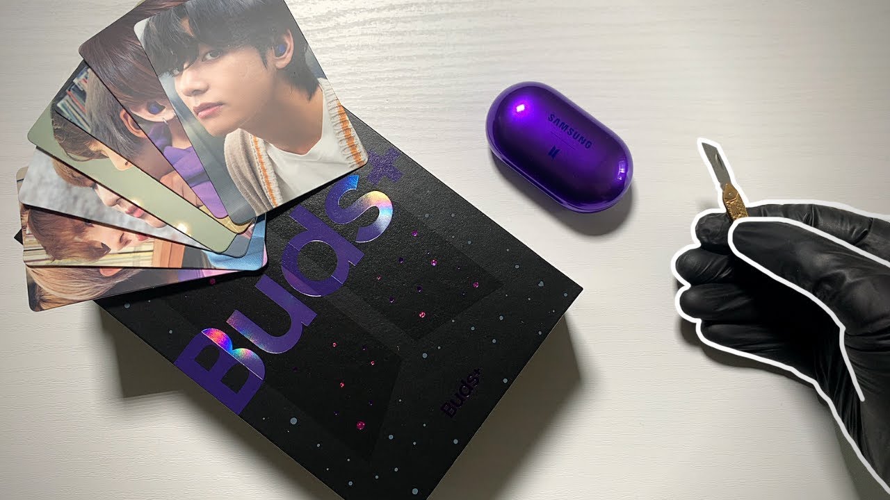 LIVE] Unboxing SAMSUNG X BTS GALAXY BUDS + BTS EDITION + GA - YouTube