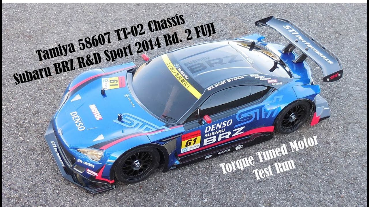 Tamiya 58607 TT-02 Chassis ~ Subaru BRZ R&D Sport 2014 Rd. 2 FUJI