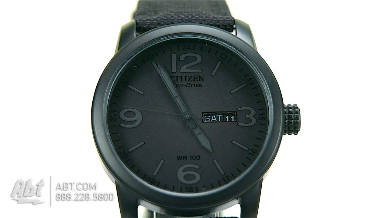 Citizen Eco-Drive Mens Sport Watch BM847500F Overview - YouTube