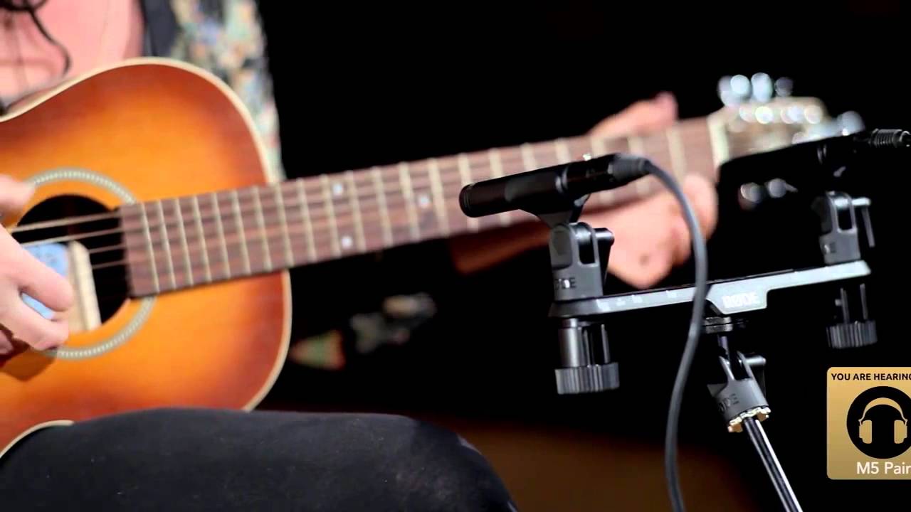 RODE / ペア・コンデンサーマイク M5 -Acoustic Guitar- - YouTube