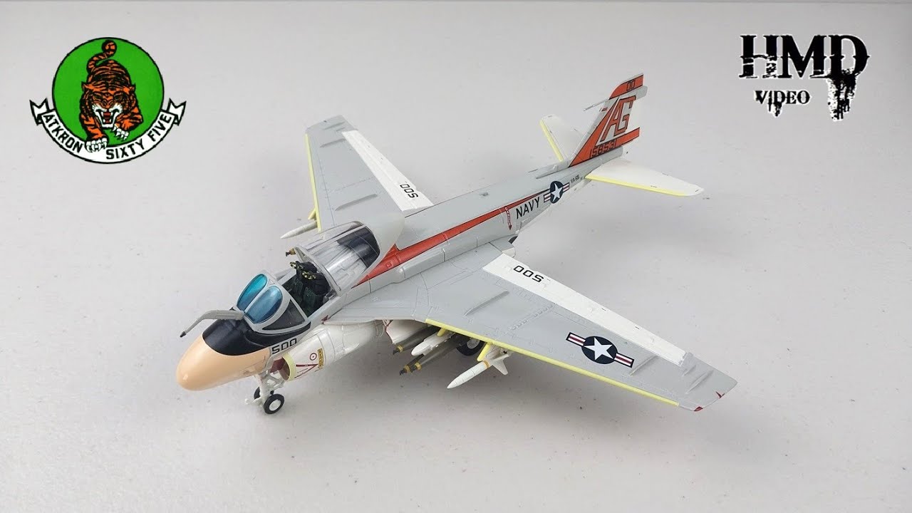 Grumman A-6E Intruder US Navy VA-65 Tigers, AG500, 1972, Century