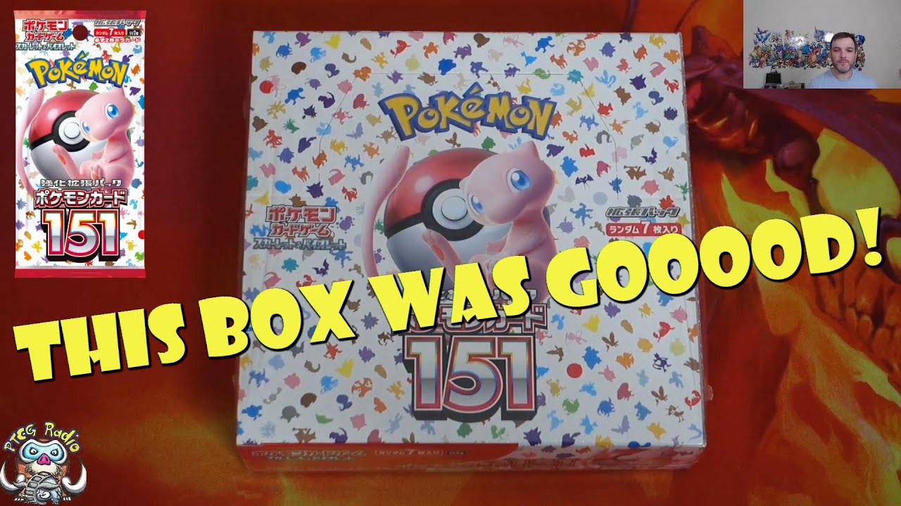 This Was a GOOD Box! Pokémon Card 151 Booster Box Opening