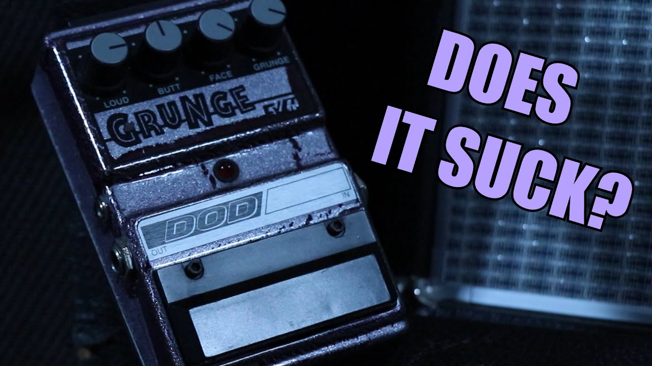 DOD Grunge FX69 Demo - Does It Suck? | Kurt Cobain Guitar Gear