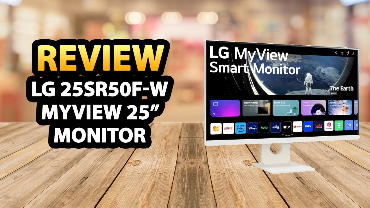 LG 25SR50F-W 25 Inch MyView Smart Monitor ✓ Review - YouTube