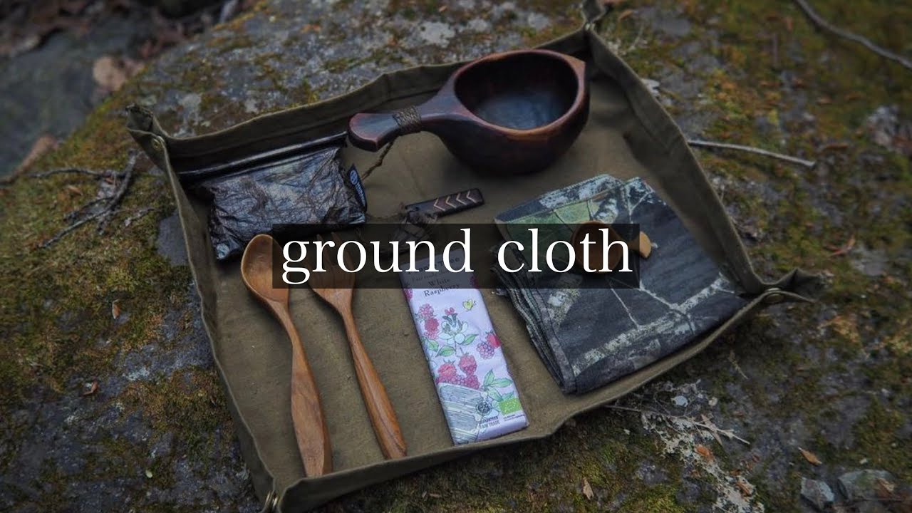 Ground Cloth L 《bacchus ver.》 | Field Tools LUDENS