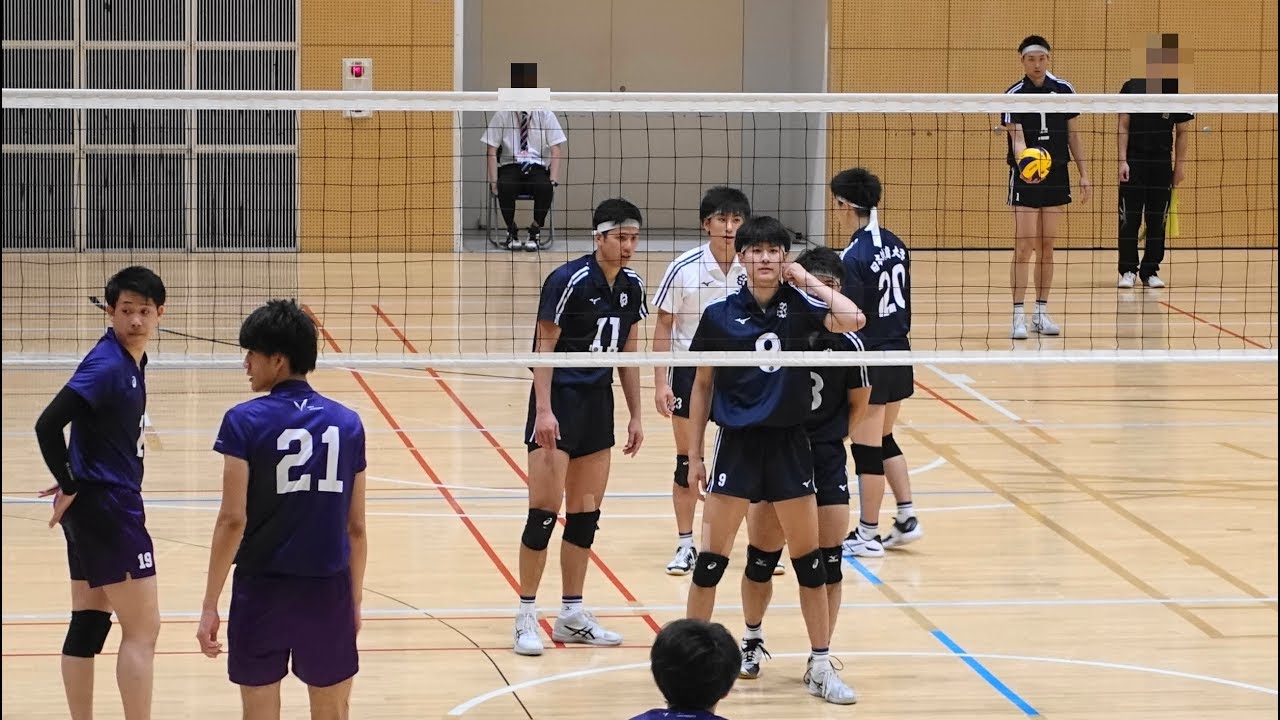 日本体育大学vs明治大学 東日本インカレ2018男子3位決定戦 第2セット
