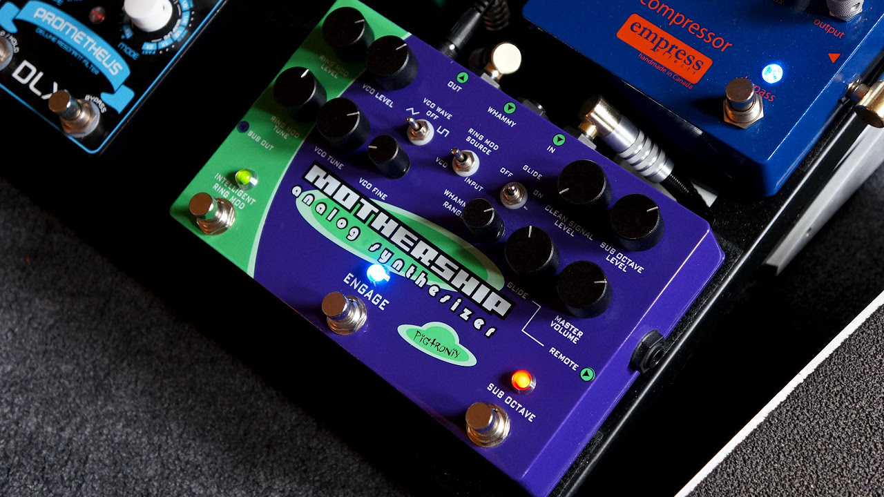 PIGTRONIX 「Mothership 2 Analog Synthesizer」を弾いてみました