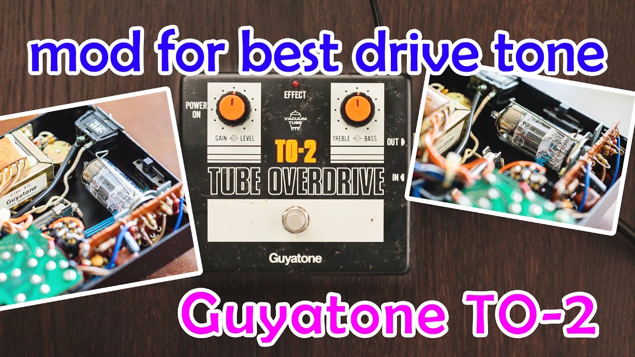 Guyatone TO-2 - Simple Mod For Great Overdrive Tones & Comparing