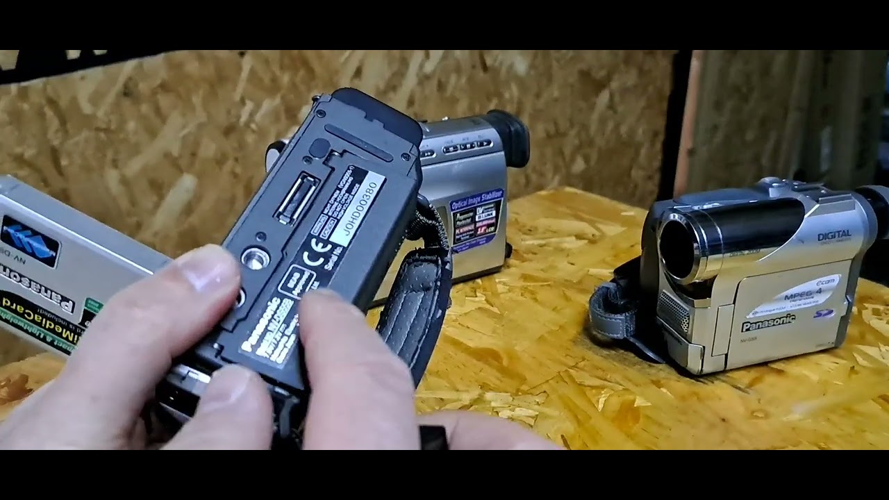 Panasonic NV-DS99 NV-DS55 NV-GS5 miniDV Tape Camcorder - YouTube