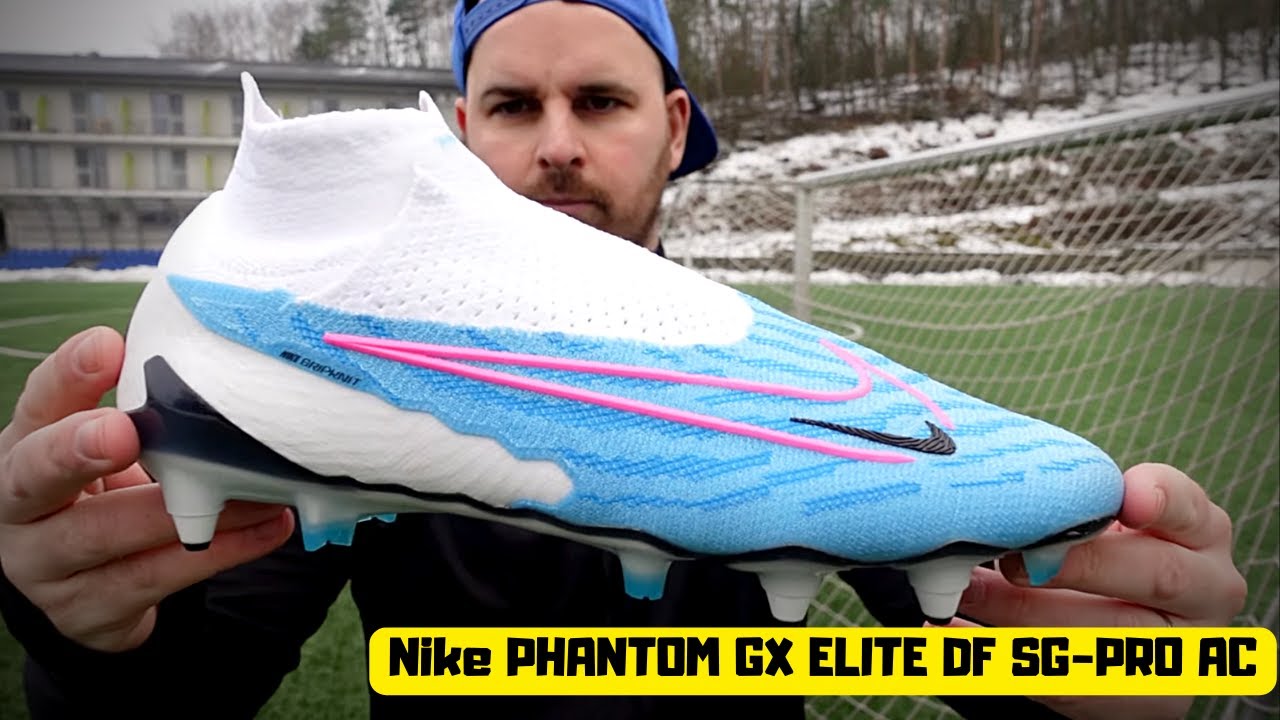 Nike Phantom GX Elite DF SG-PRO Anti-Clog Blast - Baltic Blue/Pink