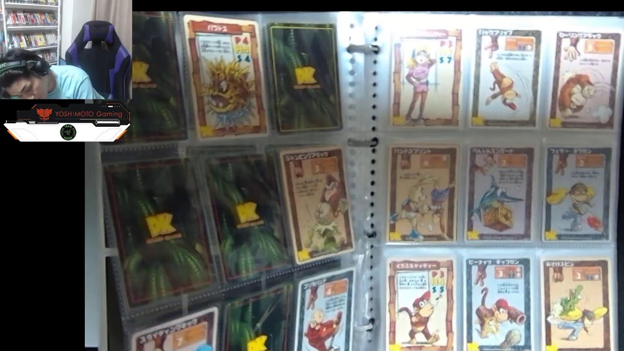 幻のドンキーコングカードゲームDK64パック - YouTube