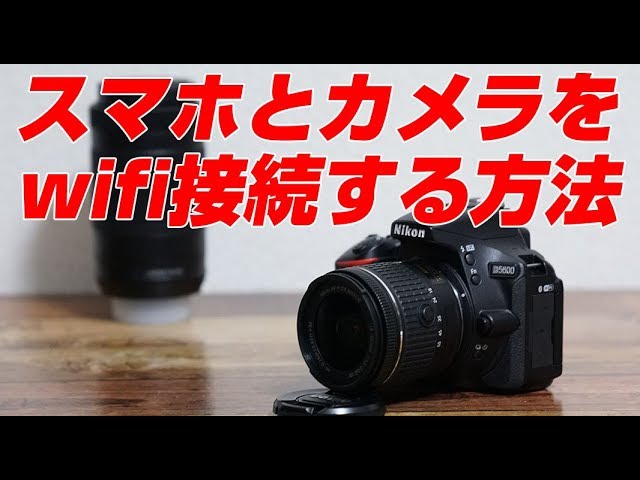 How to connect your Nikon D5600 camera to your smartphone via Wi