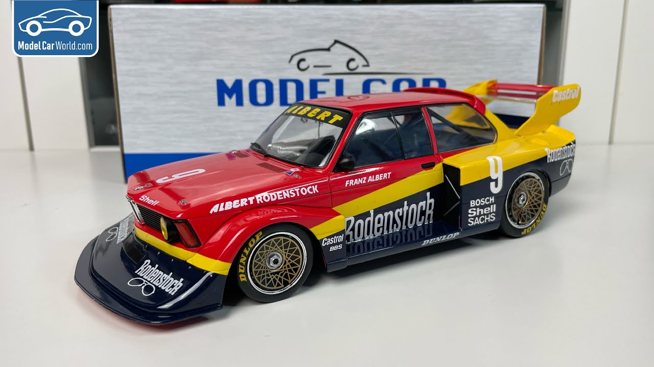 1:18 BMW 320 GR. 5 No. 9 - Model Car Group (Unboxing) - YouTube