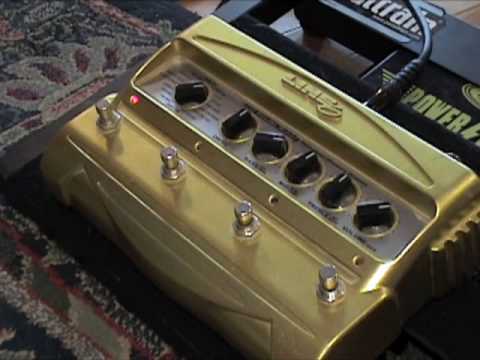 Line 6 Distortion Modeler guitar multi effects pedal demo with