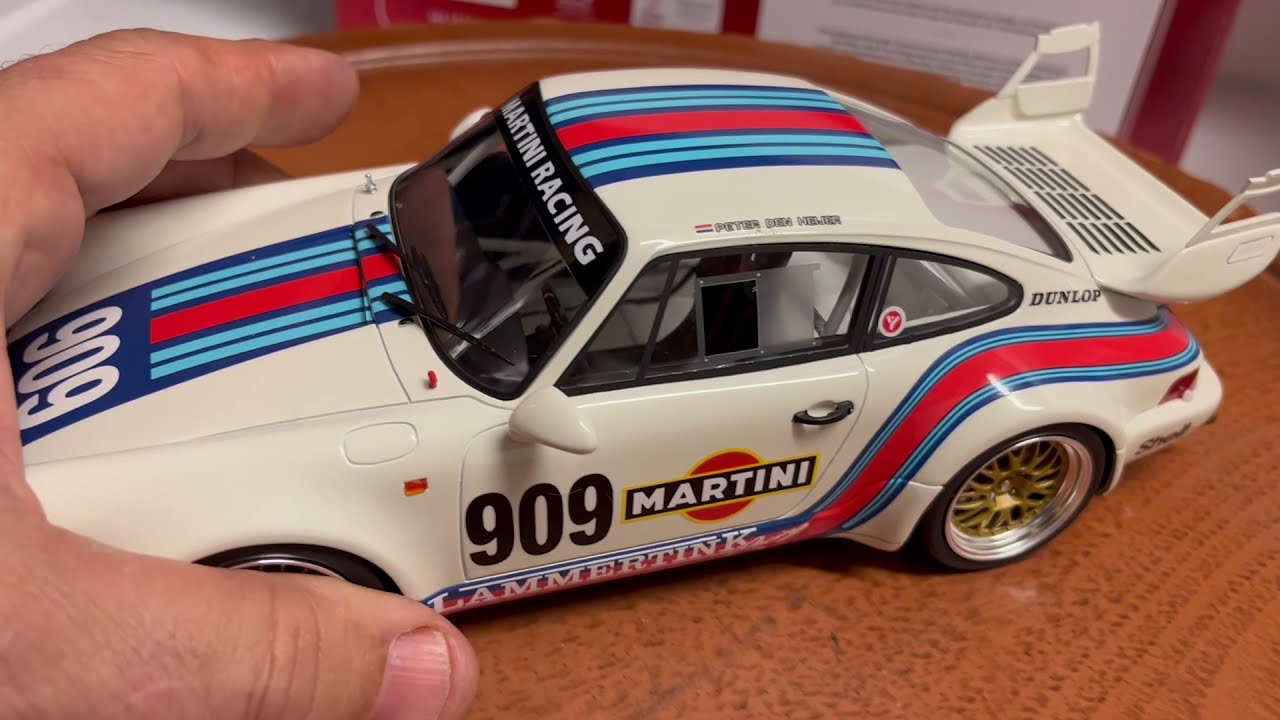 Porsche 911 (964) RSR 3.8 Martini by GT Spirit 1/18 scale - YouTube
