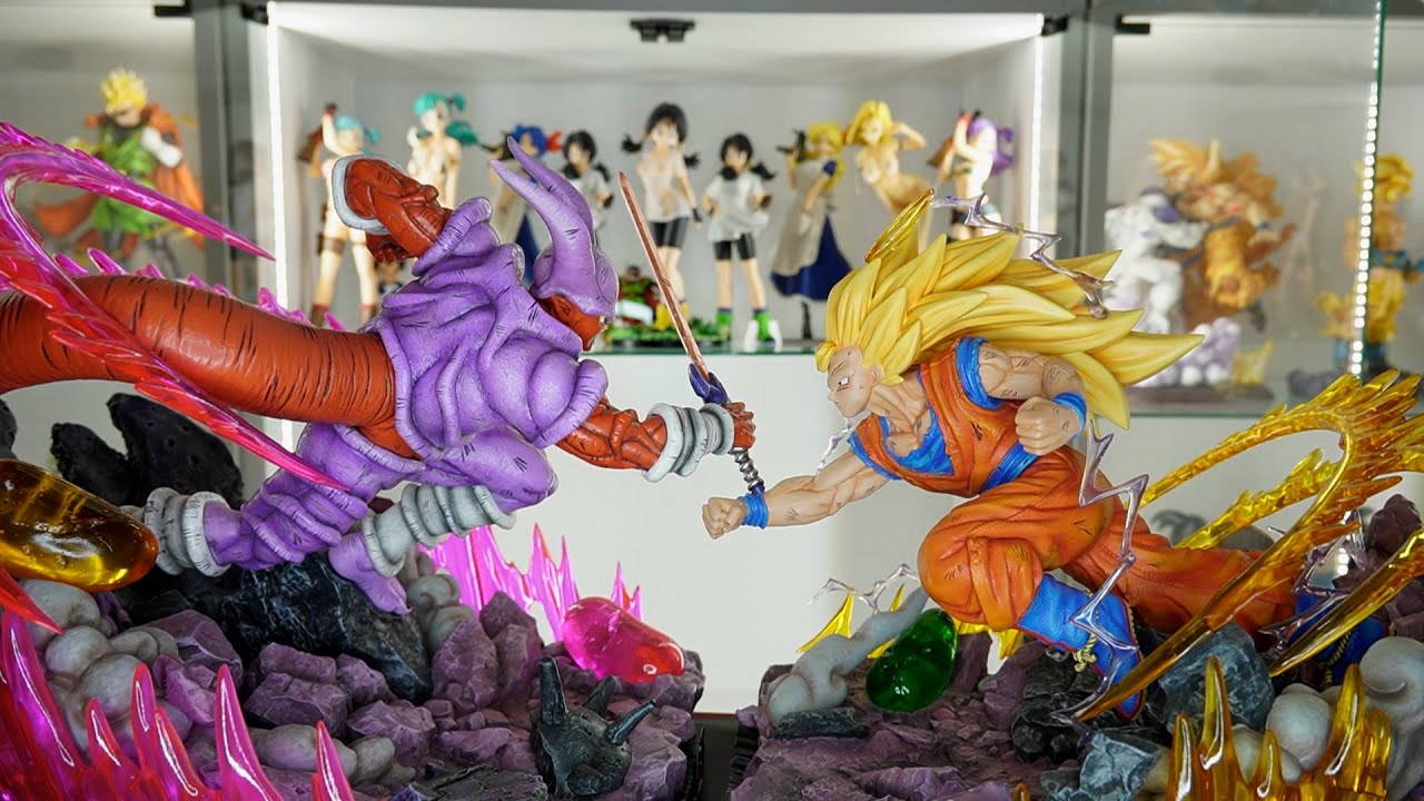 ドラゴンボール】ガレージキット フィギュア 超サイヤ人3孫悟空vs