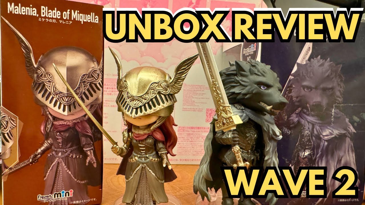ELDEN RING Malenia & Blaidd Figuarts Mini Unbox Review エルデン