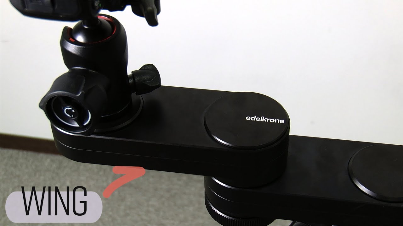 レールレス スライダー】edelkrone WING これは全く新しい！ - YouTube