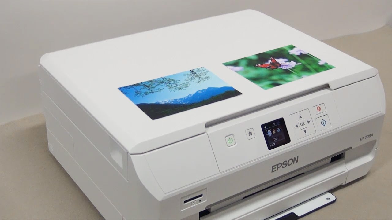 写真をコピーする （エプソン EP-711A,EP-710A,EP-709A、EP-707A、EP