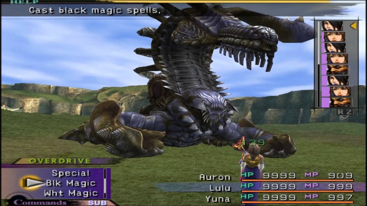 Final Fantasy X Original All Fiends (Including Nemesis) Monster