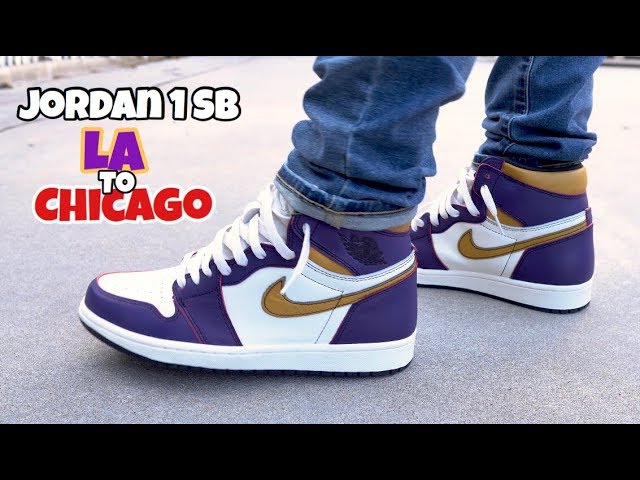 Jordan 1 LA to Chicago On Foot!! - YouTube