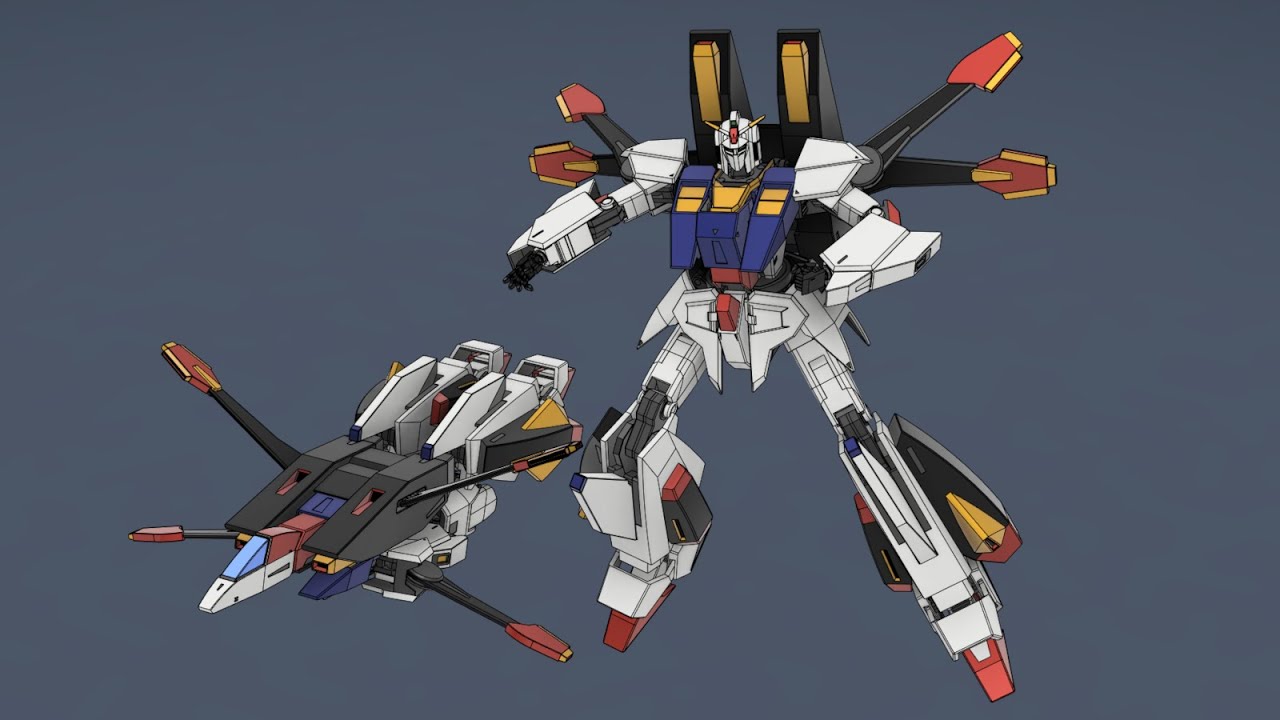 プラモ狂四郎オリジナルZガンダム - YouTube