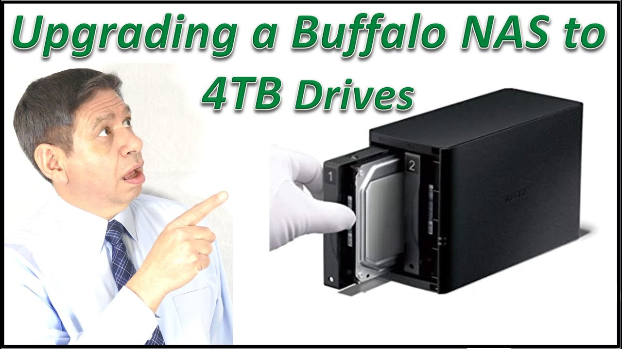 Upgrading a Buffalo NAS to 4TB Mirrored Hard Drives - YouTube