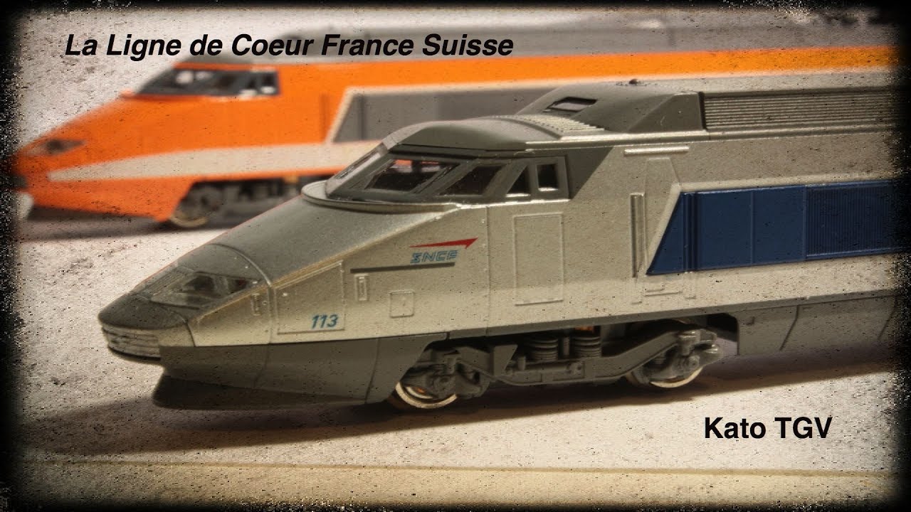 Kato TGV La Ligne de Coeur Fance Suisse: Overview and Features - A
