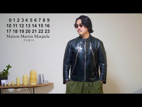 服好きなら絶対欲しい幻のマルジェラ 最初期ハノ字ライダースをついに