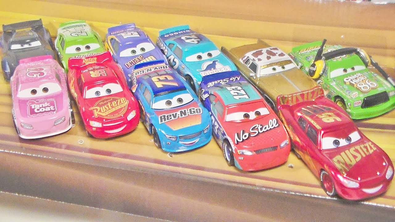 Cars 3 Desert Race 11-pack 2017 Mattel Diecast Review - YouTube