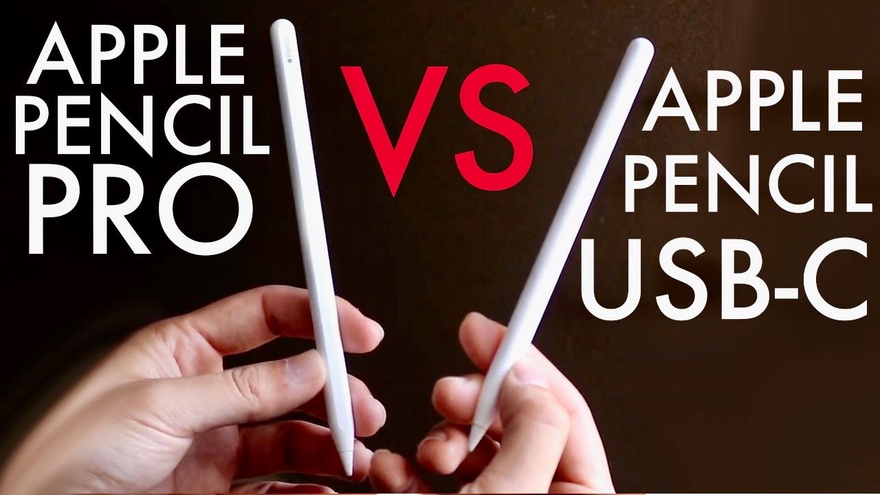 Apple Pencil Pro Vs Apple Pencil (USB-C)! (Comparison) (Review