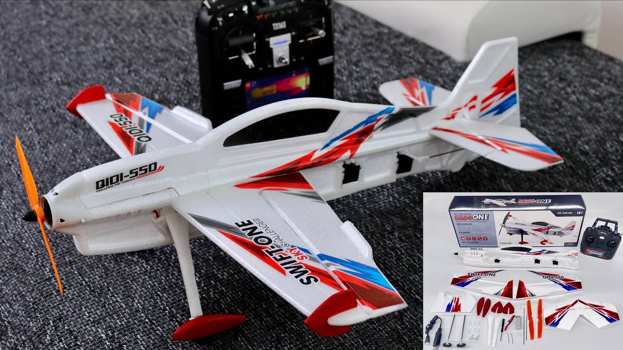 QIDI-550 SWIFT-ONE 3D Plane || Awesome Performance/Price Ratio