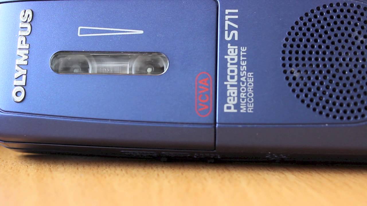 OLYMPUS PEARLCORDER S711 - YouTube