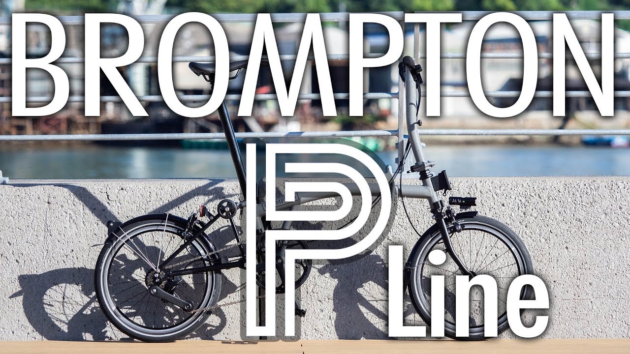 BROMPTON P Line] I'll have to review the Brompton external 4-speed