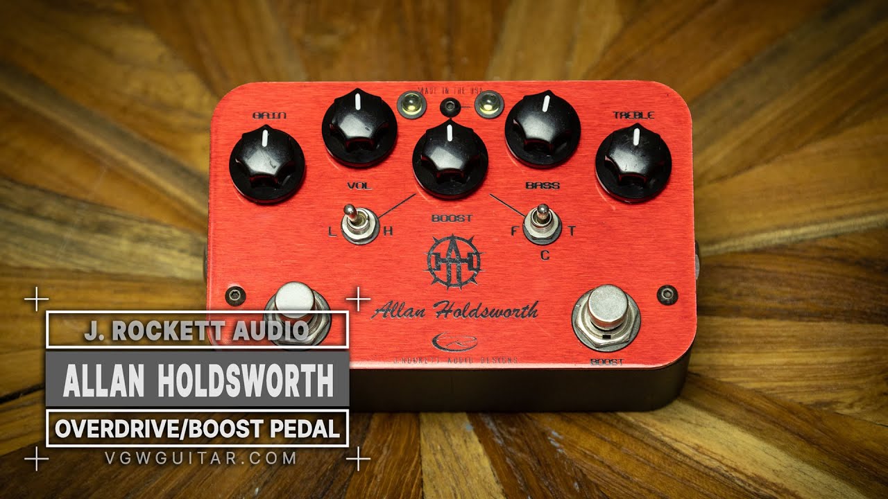 Durham Alan Holdsworth OD Boost Pedal - YouTube