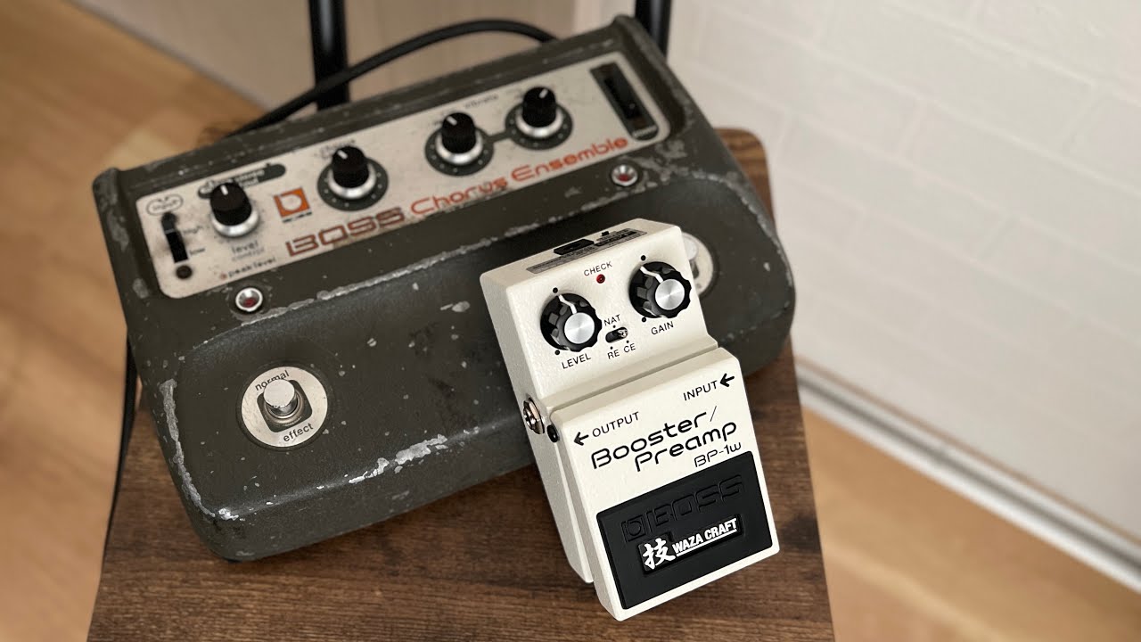 I received the BP-1W and compared it with the CE-1 [Boss BP-1W