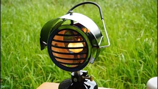 ハーレーバイクのライト風「ハリーカンデラ ガスランタン」をレビュー